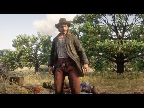 This Camper Tells John All About Red Harlow in 38 Seconds,  in Red Dead Redemption 2