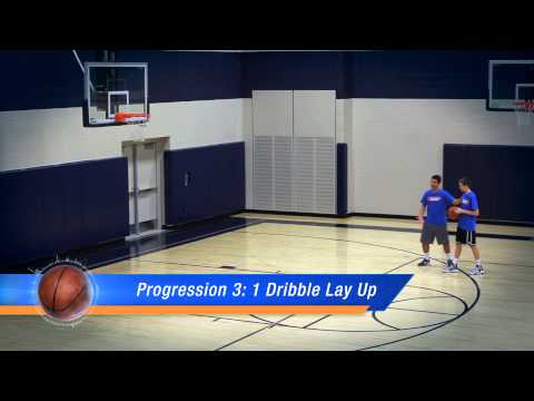 Basketball Lay Up Drills - 3 Lay Up Progressions For Beginners