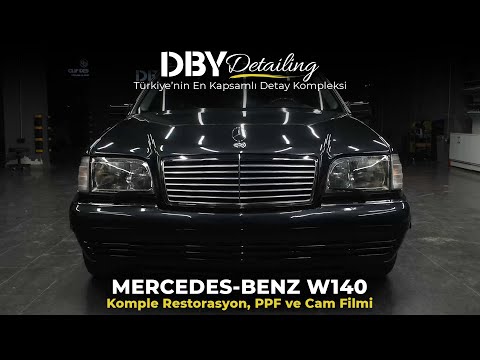 Thumbnail for Mercedes-Benz W140 Yenilendi -Komple Boya Onarımları, PPF ve Cam Filmi Uygulamaları by Mercedes-Benz W140, Mercedes-Benz
