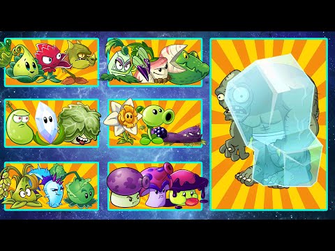 Random Team Plants vs Team Frozen Gargantuar - Which Team Plants Best? - PvZ 2 (Part 2)