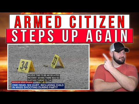 ANOTHER ONE: Armed Citizen Stops Mass Situation | Drops 2 Assailants | National Media Silent... Thumbnail
