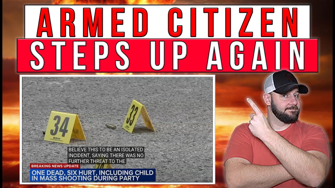 ANOTHER ONE: Armed Citizen Stops Mass Situation | Drops 2 Assailants | National Media Silent...