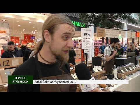 TEPLICE: Začal Čokoládový festival 2019
