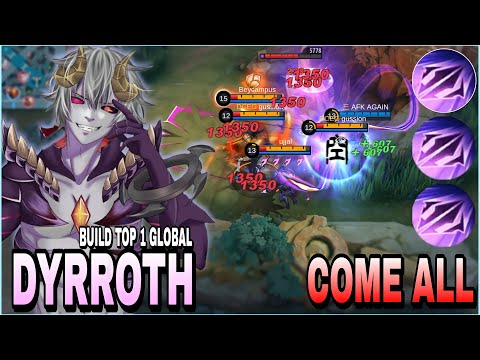 Dyrroth New Build - Auto Victory - Build Top 1 Global Dyrroth ~ MLBB