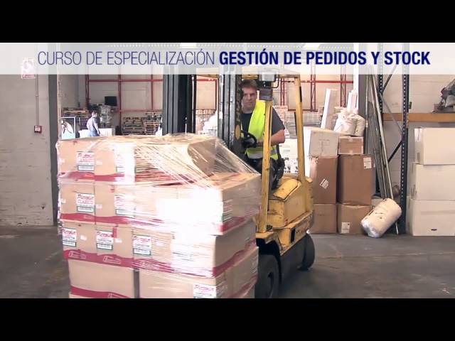 Vídeo relacionado con Gestión de pedidos y stock. COML0309