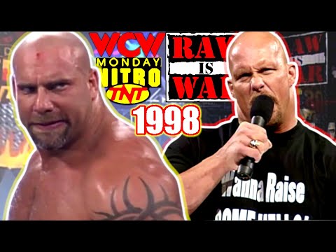 WWE vs. WCW Monday Night Wars Full Year 1998