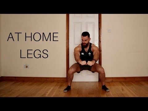 BODYWEIGHT LEG WORKOUT FOLLOW ALONG -10 Min Intense Leg Workout  (NO EQUIPMENT)