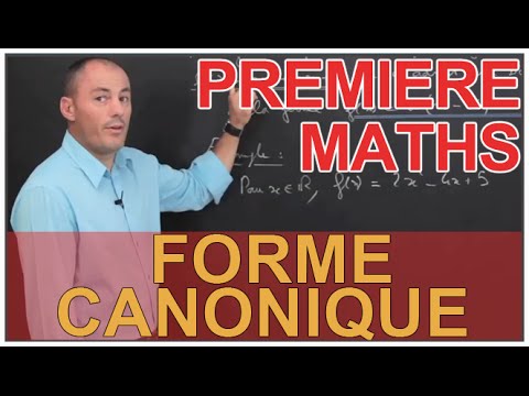 comment trouver beta forme canonique