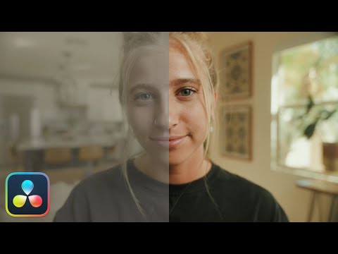 Color Grade Lumix VLOG in DaVinci Resolve