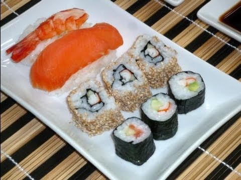 Sushi (Hoso Maki / Ura Maki / Nigiri Sushi)