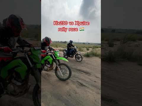 Rally Klx230 vs X pulse | Valkai vlogs -4 #motocross 🏆