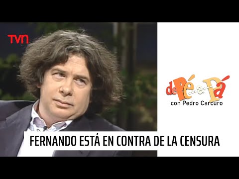 Fernando Villegas en contra la censura de la película “La última tentación de Cristo” | De Pé a Pá
