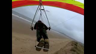 Hang gliding sandy South Wales