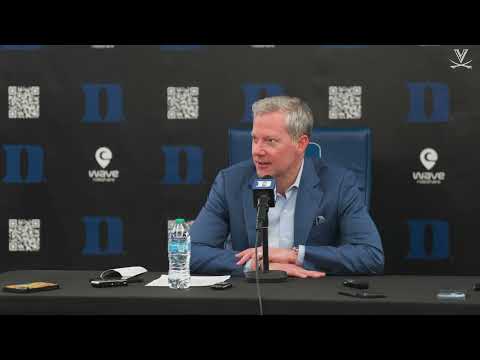MEN'S BASKETBALL: Postgame Press Conference at Duke