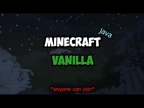 Insane Minecraft Vanilla Server! Join Now!