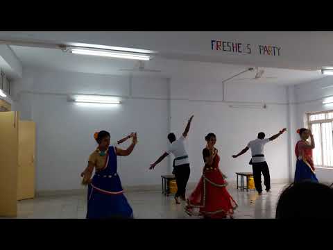 Dance on Panchi bole(Bahubali-the begining) in college week function