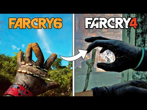 Far Cry 6 vs Far Cry 4 - Healing Animations Comparison