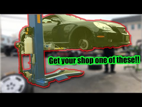 iDEAL MSC-6KLP 6,000 lb Single Post Portable Lift