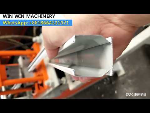 Roll forming machine for sliding rail track/roll forming machine for curtain rail track