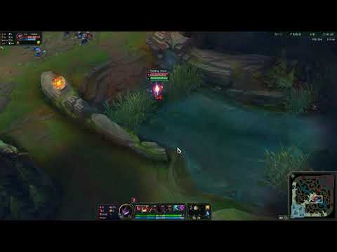League of Legends - Dark Star Shaco NEW Q Smoke (PBE) (Enemy perspective)