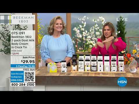 HSN | Beekman 1802 Beauty - All On Free Shipping 05.23.2023 - 10 AM
