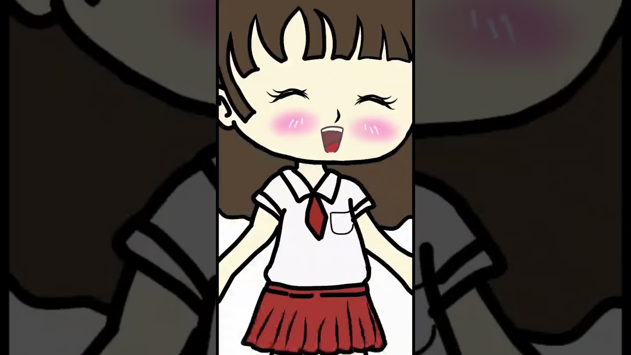 membuat karakter gambar anak sekolah #iyasayuriart