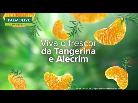 Viva o frescor do novo sabonete de tangerina e sabonete de alecrim