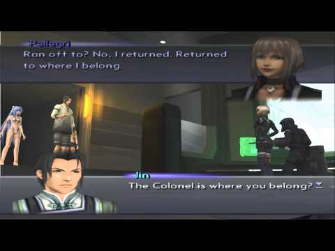Xenosaga III HD Cutscene 188 - Jin and Pellegri (Labyrinthos) - JAPANESE - SWIMSUIT MODE