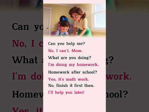 Easy English Conversation for Beginners l Daily Life English Conversation at Home
