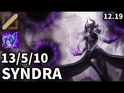 Syndra Mid vs Sylas - Ranked Master - Patch KR 12.19