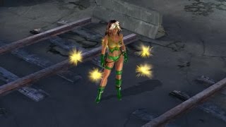 Gameplay: Rogue vs. Juggernaut on Marvel Heroes