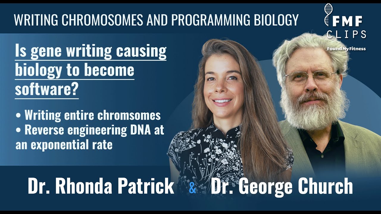 Writing chromosomes and programming biology like a computer │ Dr. George Church