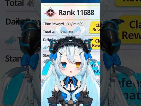 Forgot my dailies and dropped from Rank 12 to… #bluearchive #vtuber #shorts