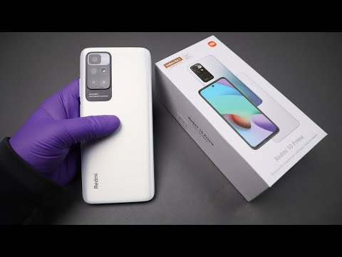 Redmi 10 Prime ( Astral White Colour ) Unboxing - ASMR