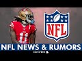 NFL News: Brandon Aiyuk Trade To Pittsburgh? Jared Goff Extension + Latest Tee Higgins Trade Rumors