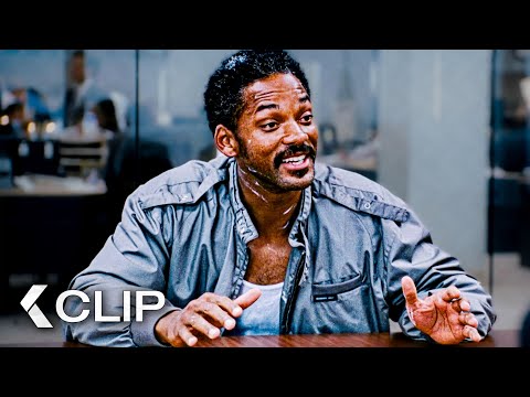 Entrevista de Trabajo tras una Noche en la Cárcel - EN BUSCA DE LA FELICIDAD Clip (2007) Will Smith