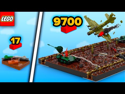LEGO WWII Battles in Different Scales