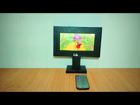 How to make a tv with cardboard / Sample at home / Diy cardboard tv #5minutecrafts