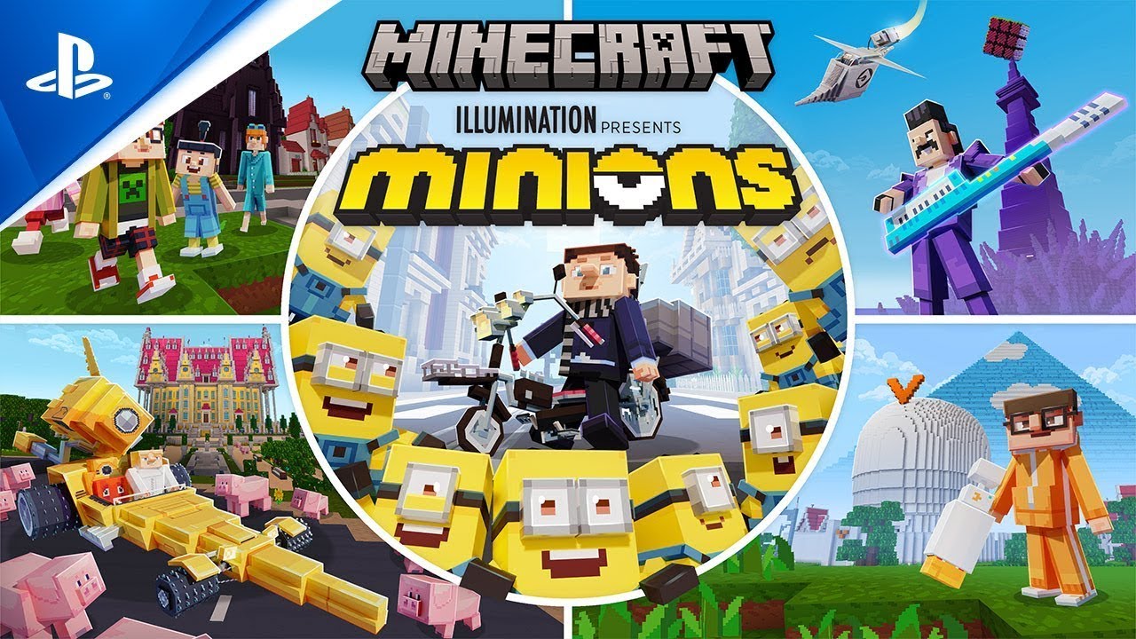 Minecraft x Minions | Трейлер дополнения | PS4