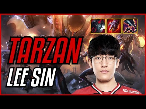 TARZAN - LEE SIN vs KARTHUS JUNGLE - KR CHALLENGER - PATCH 11.10