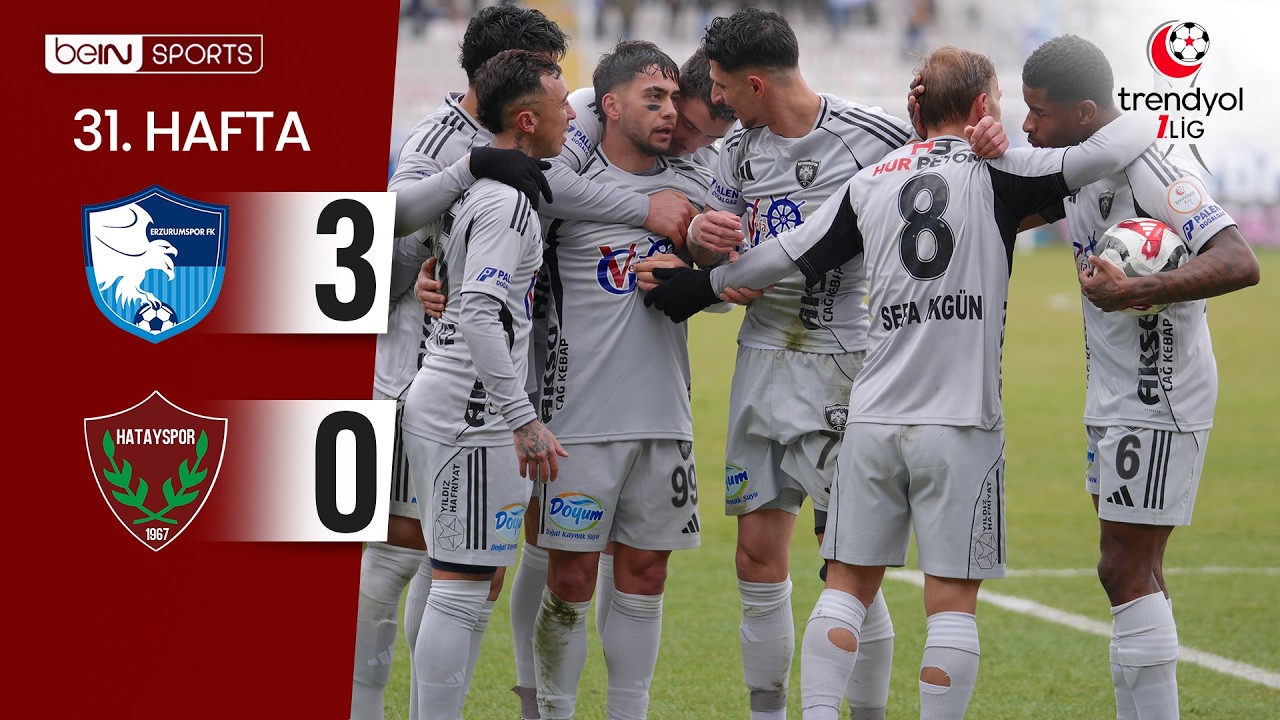 Erzurumspor FK vs Hatayspor Highlights