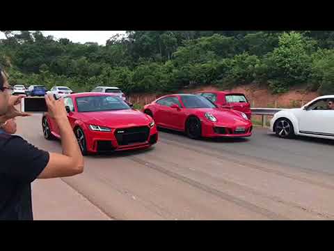 Audi TTRS 2018 vs Porsche 911 mk2