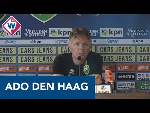ADO-trainer Fons Groenendijk blikt vooruit op VVV Venlo - ADO Den Haag - OMROEP WEST SPORT
