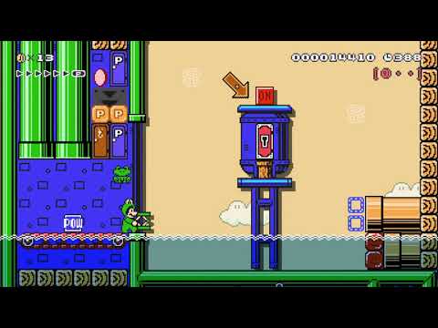 Mario Maker 2: "Puzzling Pipes" by minihilly