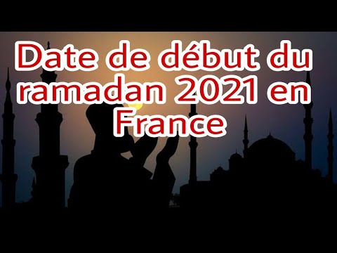 Date de début du ramadan 2021 en France