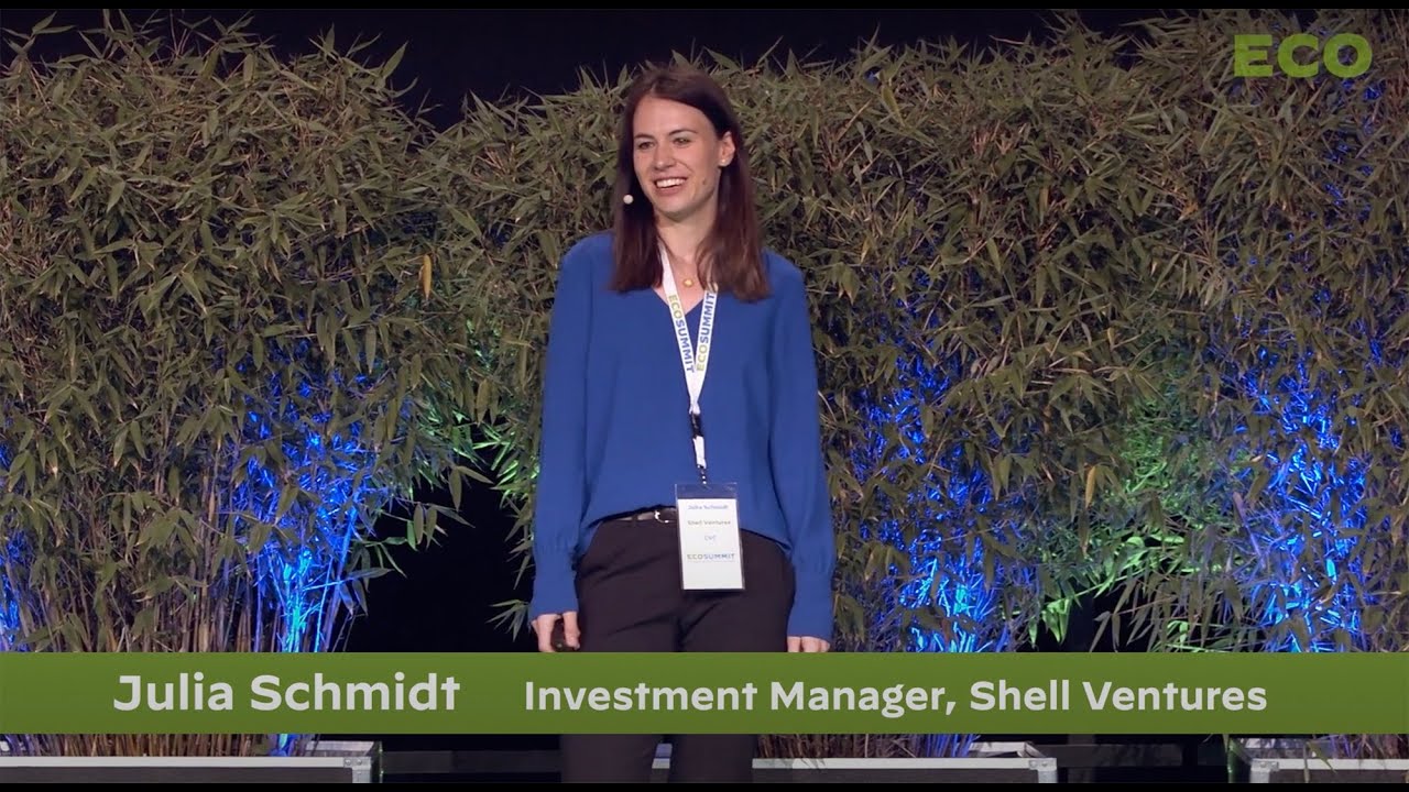 Julia Schmidt pitches Shell Ventures