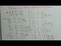 Row Echelon Form Of Matrix Explained Echelon And Reduce Echelon Form