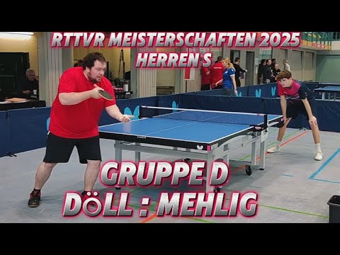 Was ein Spielsystem😯 KURZE & LANGE NOPPEN im 🔄️ RTTVR HERREN S | A.DÖLL : E.MEHLIG