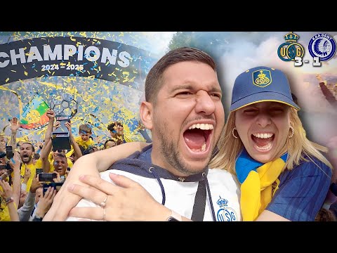 90 ANS APRÈS, L'UNION SAINT-GILLOISE EST CHAMPIONNE DE BELGIQUE ! 🔥🏆(UNION VS GANTOISE - VLOTCH 107)
