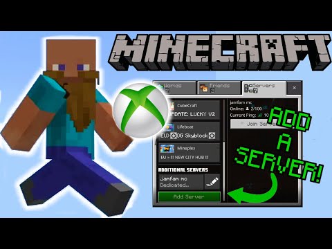 How to Join Servers on XBOX -Tutorial- (Minecraft Bedrock)